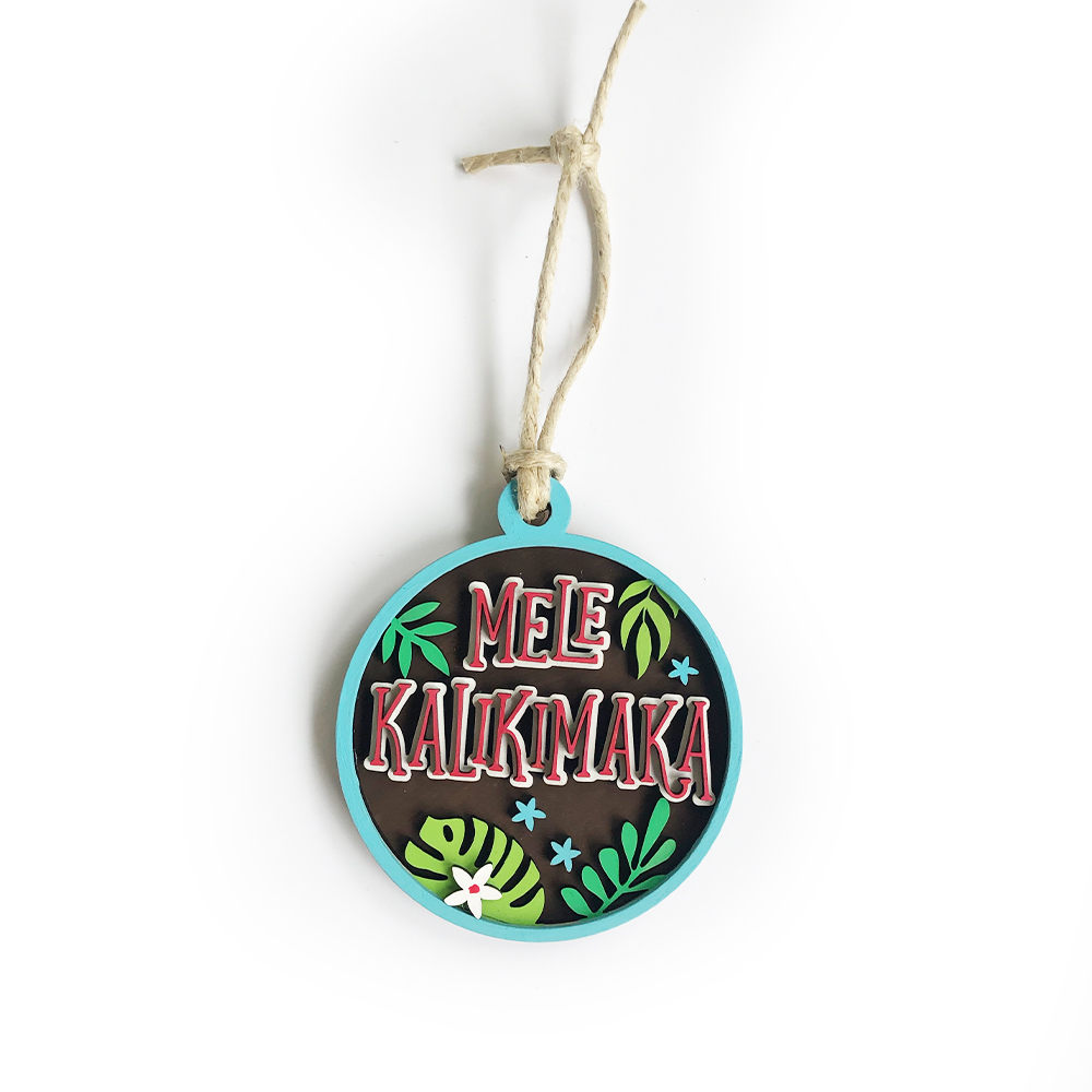 mele kalikimaka ornament